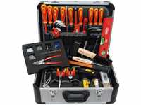Famex 436-10 Elektriker Werkzeugkoffer mit Profi Werkzeug Set aus deutscher