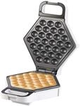 Rosenstein & S&ouml;hne Bubble Waffel Maker: Waffeleisen f&uuml;r Bubble Waffeln nach