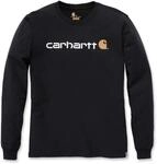 Carhartt Core Logo Longsleeve,Schwarz, XXL