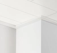 Parador DAL 3 Dekor-Deckenleiste Seidenmatt wei&szlig; Dekor - L&auml;nge 2.20m