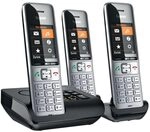 Gigaset Comfort 500A Trio T&eacute;l&eacute;phone analog/dect Identification de l'appelant...