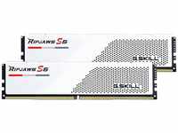 G.SKILL Ripjaws S5 White 64GB DDR5 6000-30, F5-6000J3040G32GX2-RS5W