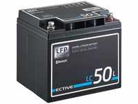 ECTIVE LiFePO4 Batterie LC50L BT - 12V, 50Ah, 640Wh, Bluetooth inklusive App -