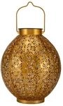 Pauleen 48176 Sunshine Aura Solar-Laterne f&uuml;r Balkon oder Garten Gold