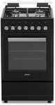 Simfer FS 5031-1 Schwarz, 50 cm Standherd, Gaskochfeld mit Elektro-Backofen, 48 Liter Simfer FS 5031-1 Schwarz, 50 cm Standherd, Gaskochfeld mit Elektro-Backofen, 48 Liter