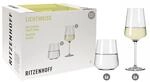 Ritzenhoff 6111001 Wei&szlig;wein- und Wasserglas Set 500 ml &ndash; Serie Lichtweiss Julie