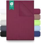 GREEN MARK Textilien Klassische Bettlaken &ndash; Flaches Laken aus 100% Baumwolle, ohne