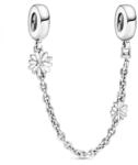 PANDORA Sicherheitskette "G&auml;nsebl&uuml;mchen" 5cm 798764C01