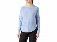 ONLY Damen Dünner Strick Pullover | Langarm Rundhals Knitted Sweater | Basic Stretch