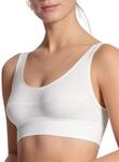 CALIDA Elastic Bustier Damen, mit breitem Softbund, atmungsaktive und weiche Single