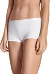 CALIDA Natural Comfort Panty Damen, Regular Cut, aus hochwertiger Baumwolle Weiss
