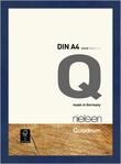 nielsen Holz Bilderrahmen Quadrum, 21 x 29,7 cm (A4), Blau