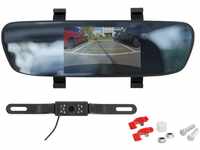 AEG Automotive Spiegel-Rückfahrkamera SR5, Auto-Einparkhilfe mit kabelloser