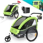 KESSER&reg; Kinderfahrradanh&auml;nger Sport-RX 2in1 Jogger & Buggy 5-Punkt-Gurt