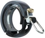 Knog Oi Luxe Fahrradklingel, Schwarz/Grau, Durchmesser L | 23,8-31,8 mm 2021