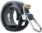 Knog Oi Luxe Fahrradklingel, Schwarz/Grau, Durchmesser S, 22,2 mm 2021