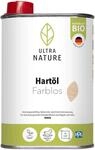 ULTRA NATURE Hart&ouml;l 0,25L, Farblos, Vegan, Bio, L&ouml;semittelfrei, Hartwachsol,
