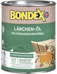 Bondex L&auml;rchen &Ouml;l 0,75 L f&uuml;r 17 m&sup2; | Extrem wasserabweisend | Sch&uuml;tzt vor