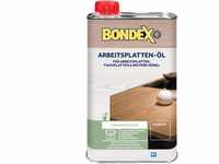 Bondex Arbeitsplatten Öl 0,25l | Lebensmittelecht | Holzöl für Arbeitsplatte 