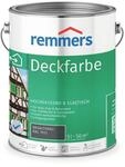 Remmers Deckfarbe basaltgrau (RAL 7012), 5 Liter, Deckfarbe f&uuml;r innen und au&szlig;en,