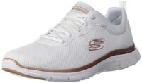Skechers Zapatillas Deportivas Mujer Mesh Lace-Up W Blanco, Low-top,