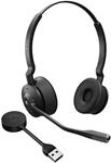 Jabra Engage 55 Schnurloses Stereo-Headset mit Link 400 USB-A DECT-Adapter - Mikrofon