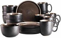 M&Auml;SER 934020 Serie Niara, Modernes Geschirr Set f&uuml;r 6 Personen in aufregendem