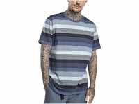 Urban Classics Herren TB3694-Yarn Dyed Sunrise Stripe Tee T-Shirt, vintageblue,...