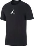 Nike Herren T-Shirt M J Jumpman Dfct Ss Crew, Black/(White), L, CW5190