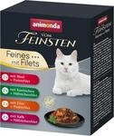 animonda vom Feinsten Katzennassfutter Selection mit Filets, 8 Portionsbeutel (8 x 85