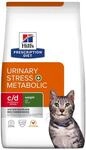 Hill's Feline c/d Urinary Stress + Metabolic Dry Cat Food 3 kg