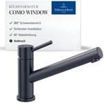 Villeroy & Boch Como Window Hochdruck-K&uuml;chenarmatur mit 360&deg; Schwenkbereich, 135 mm