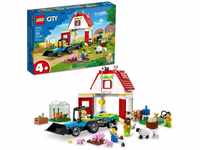 LEGO City Barn & Farm Animals 60346 Bauspielzeug Set für Kinder,...