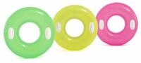 Intex Hi-Gloss Tube - Aufblasbarer Schwimmring - &Oslash; 76 cm - Mit Griff, farblich