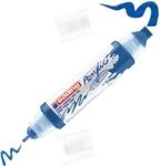 edding 5400 Acryl 3D Double Liner - blau - 1 Acrylfarbe Tube - Doppel-Spitze 2-3,5-10