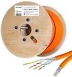 HB-DIGITAL 250m Netzwerkkabel LAN Duplex Verlegekabel Cabel cat.7a max. 1200MHz