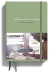 LEUCHTTURM1917 363840 Some lines a day, 5-Jahres-Buch Medium (A5), Salbei