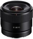 Sony SEL11F18 – 11 mm F1.8 APS-C Weitwinkel-Festbrennweiten-Objektiv (E-Mount,
