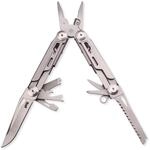 Herbertz Selektion Multitool, AISI 440 Stahl, rostfrei, Back Lock, Taschenclip,