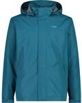 CMP - Herrenjacke mit Kapuze und Druckkn&ouml;pfen, Tiefer See, 58