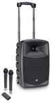 LD Systems ROADBUDDY 10 HHD 2 - Akkubetriebener Bluetooth-Lautsprecher mit Mixer und
