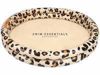 Swim Essentials baby zwembad Ø100 cm | beige panterprint