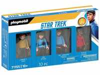 PLAYMOBIL Star Trek 71155 -Figurenset, 4 Sammelfiguren für Fans und Kinder ab 10