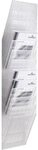 Durable Prospektspenderset Flexiboxx 12 A4, 1 Set, transparent, 1709763400 