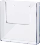 helit H2350102 - Wandprospekthalter, &bdquo;the help wall, 1 x DIN A5 hoch, transparent