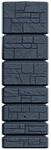 TOWER STONE 350L Wassersammelfass, Abmessungen (mm) 575x384x1800, Farbe Anthrazit