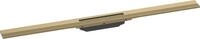 hansgrohe Fertigset Duschrinne RainDrain Flex, Abflussrinne 900mm, Bodenablauf...