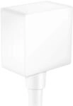 hansgrohe Schlauchanschluss FixFit Square, Wandanschluss mit...