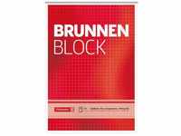 Brunnen Briefblock / Schreibblock / Der Brunnen Block (A5, kariert, 50 Blatt, 70