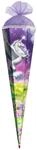 ROTH Schult&uuml;te gro&szlig; Magic Pegasus 85 cm - 6-eckig Rot(h)-Spitze T&uuml;llverschluss -